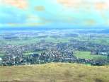 View of Malvern from hilltop